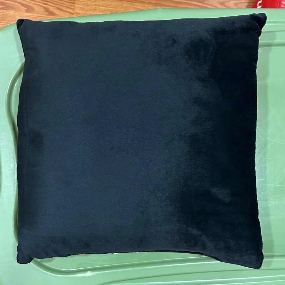Orange Ghost Decorative Pillow